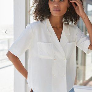 NWT AYR Doppio Shirt in White